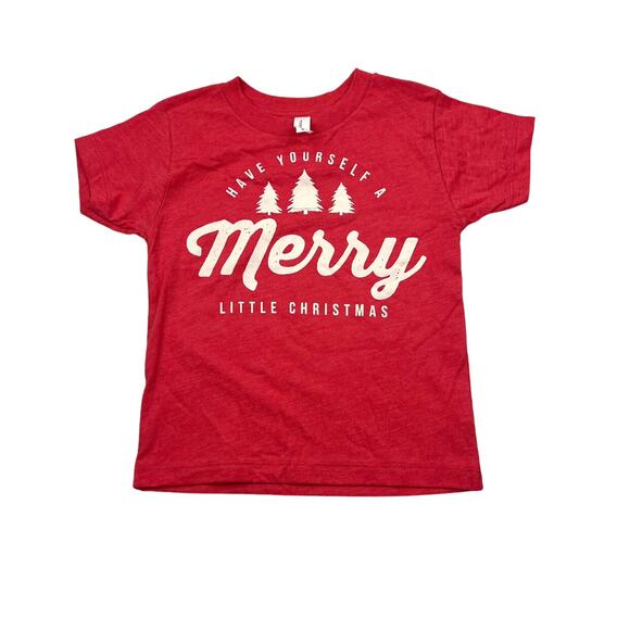 Rivet Apparel Merry Little Christmas Tee - Picture 1 of 4